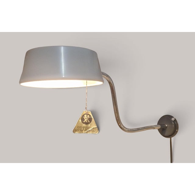 Gray Industrial 750 Lamp from JUMO, 1950s For Sale - Image 8 of 18