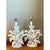Off-white Vintage Shell and Plaster Faux Coral Table Lamps - Pair For Sale - Image 8 of 12