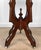 Antique Eastlake Victorian Walnut Carved Parlor Side Table For Sale - Image 12 of 14