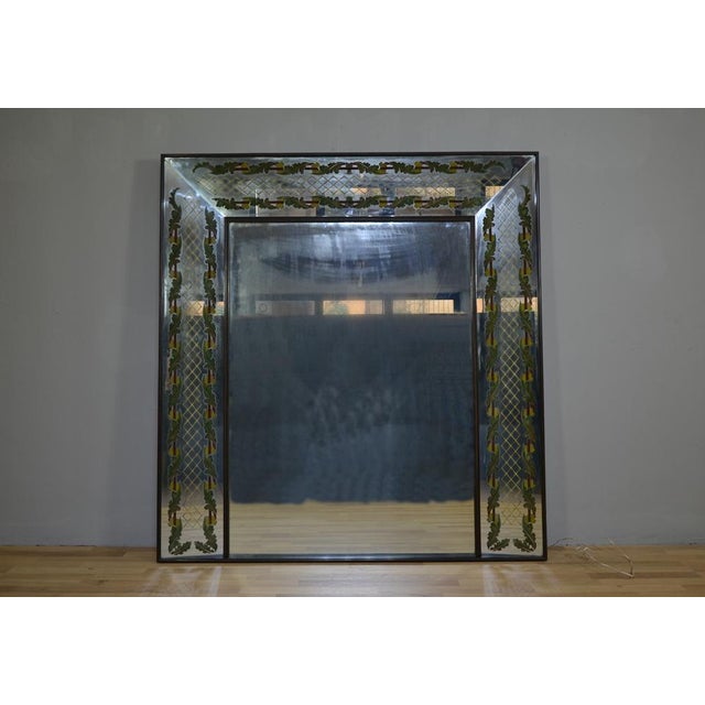 Backlit Mirror by Luigi Brusotti, Italy, 1940s For Sale - Image 13 of 15