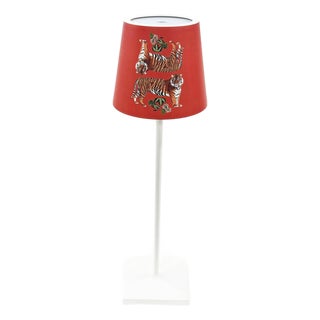 Tiger Seeing Double Orangerie Poldina Pro Lamp For Sale