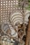 Vintage Thai Bohemian Wicker Peacock Chair With Cushion For Sale - Image 13 of 18