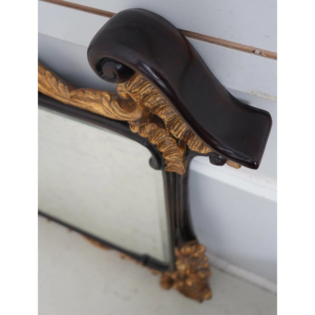 John Richards Tuscan Large Carved Frame Mirror For Sale - Image 4 of 12