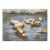 Vintage 1980s Impressionistic Duck Pond Oil Painting on Canvas – Signed "Francis" For Sale