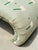 Textile Vintage Waterfall Bench Reupholstered in Hand Printed Schumacher Fabric For Sale - Image 7 of 7
