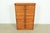 American Antique Arts & Crafts Oak 31-Drawer Architect's Blueprint Flat File Cabinet by Hamilton, Circa 1900 For Sale - Image 3 of 17