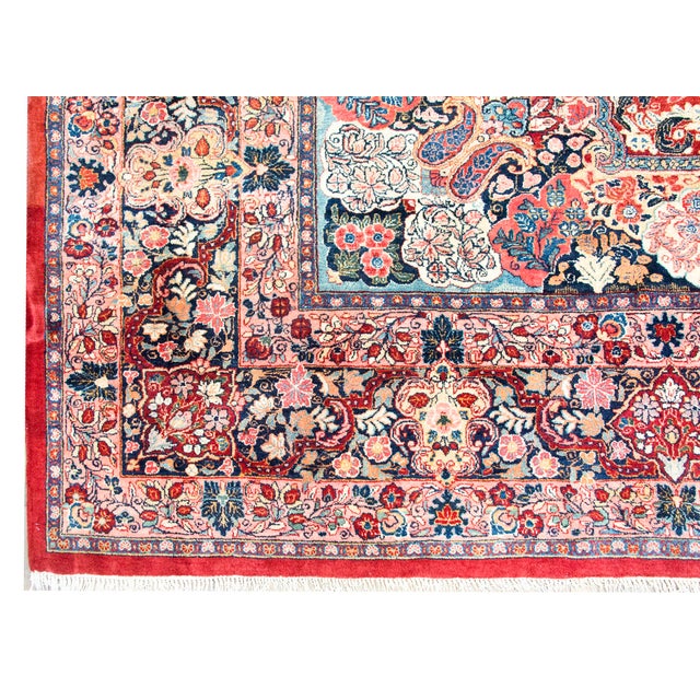 Early 20th Century Persian Kazvin Rug For Sale - Image 14 of 16
