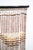 Vintage Hippie Boho Door Way Wood Bead Curtain Hanging Brown Tan Room Divider For Sale - Image 9 of 10