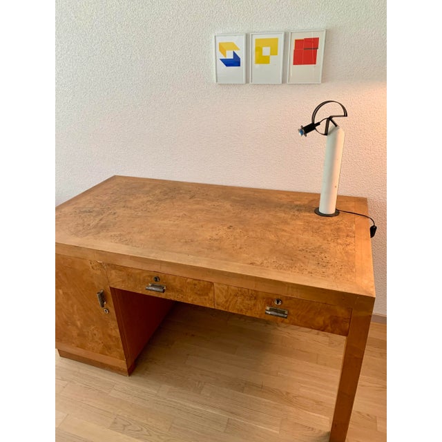 1990s Postmodern Table Lamp in Carrara Marble, 1990s For Sale - Image 5 of 13