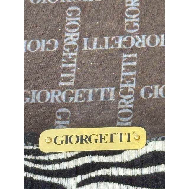 Italian Giorgina Armchairs by Giorgetti, 1980s, Set of 2 For Sale - Image 14 of 15