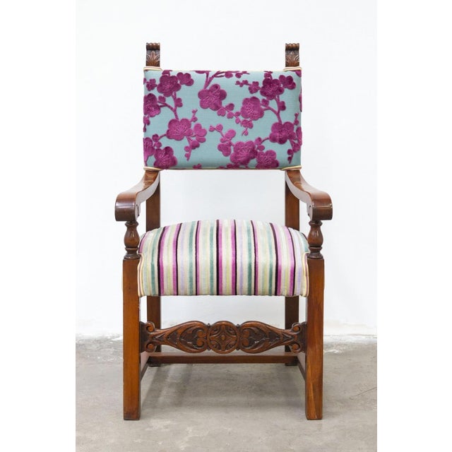 Renaissance Style Chairs, 1950s, Set of 2 For Sale - Image 3 of 16