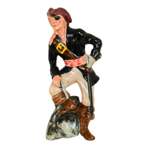 Vintage Porcelain Pirate Figurine by Sterling England