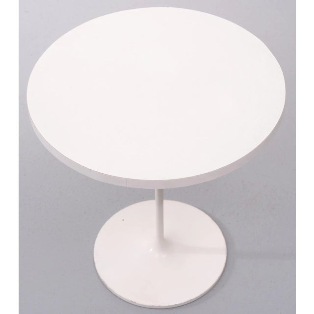 Vintage Scandinavian Tulip Side Table, 1960 For Sale - Image 4 of 8