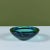 Green Murano Glass Green and Blue Bowl Ashtray For Sale - Image 8 of 12