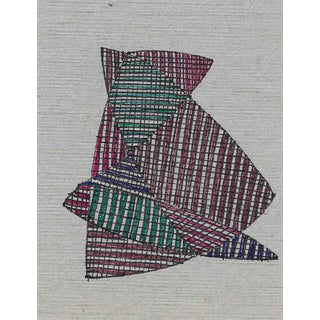 1980s Geometric Drawing by William Glen Davis For Sale