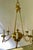 Hollywood Regency Brass Tassel Chandelier For Sale - Image 3 of 10
