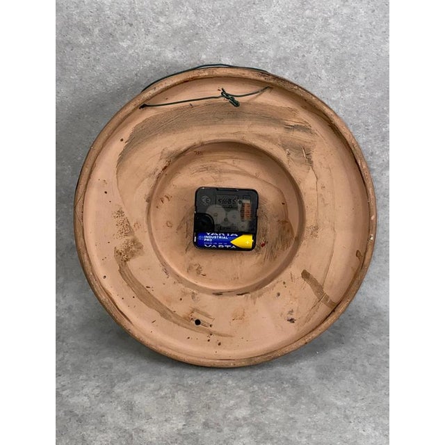 Mid-Century Modern Wall Clock by Tófej, 1970s For Sale - Image 6 of 9