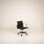 Postmodern Vintage Black Aluminum Office Chair by Charles & Ray Eames for ICF, 1970s For Sale - Image 3 of 18