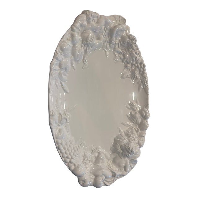 1970s Italian Gumps Cherub Platter For Sale
