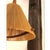 Vintage Scandinavian Pendant Light in Raffia and Teak from Temde, 1960 For Sale - Image 3 of 5