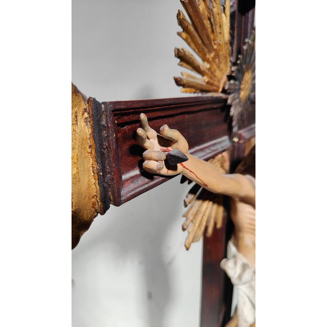 Large Indo-Portuguese Cross, 1750s For Sale - Image 17 of 18