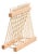 Antique Style European Plate Rack | Hand-Crafted Vintage Reproduction Dish Rack | Holds 10 Dinner Plates Up to 11" | Solid Pine Unfinished For Sale