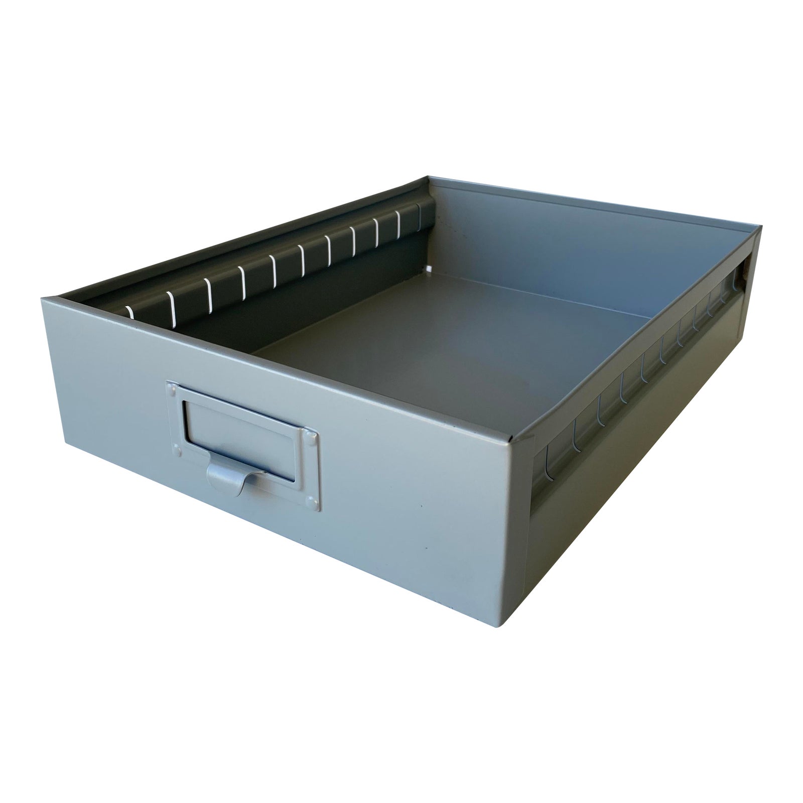 Mid Century Steel Drawer Insert, Repurposed as Organizer / Container ...