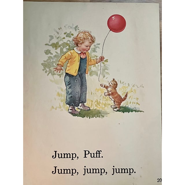 Vintage Framed Children’s Storybook Prints – Set of 4 Whimsical Nursery Illustrations For Sale - Image 15 of 18