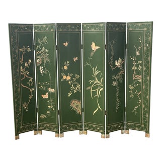 Early 20th Century Double-Sided 6 Panel Japanese Screen For Sale