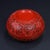 Chinese Chinese Red Cinnabar Lacquer Carved Lidded Box For Sale - Image 3 of 10