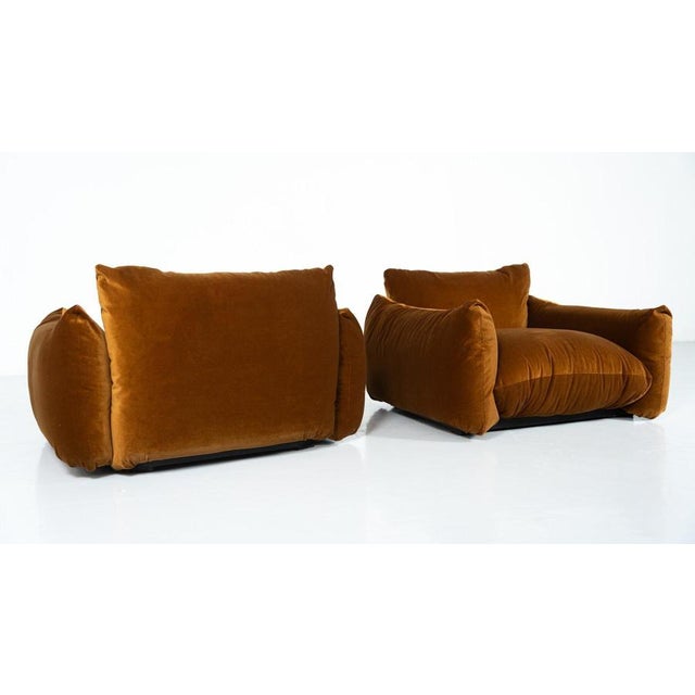 Mid-Century Modern Marenco Chairs by Mario Marenco, Italy, 1960, Set of 2 For Sale - Image 10 of 14