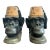 Late 20th Century Monkey Head Bookend With Fez Hats- a Pair For Sale