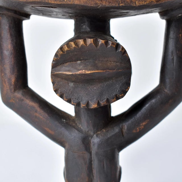 Early 20th Century Luba Figural Miniature Headrest For Sale In Denver - Image 6 of 13
