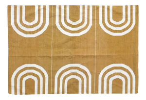 Oriane Rug, 4x6, Mustard