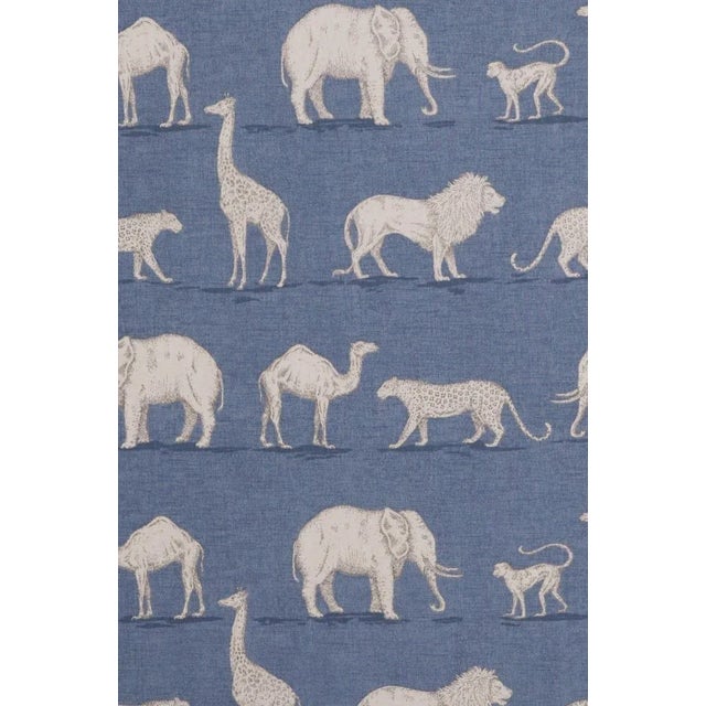 Iliv Prairie Animals Denim Fabric For Sale