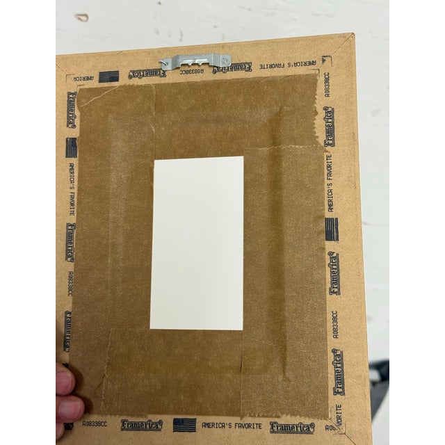 Paint Abstract Desert Landscape, Framed For Sale - Image 7 of 12