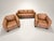 Loom Golden Light Leather Sofa & Lounge Chair Set Special Edition For Sale - Image 11 of 11