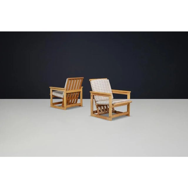 Trybo Lounge Chair in Pine by Edvin Helseth, Norway, 1960s For Sale - Image 9 of 17