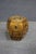 Late 20th Century Brass Chinoiserie Hexagonal Garden Stool For Sale - Image 5 of 6
