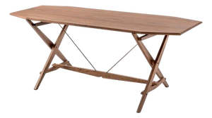 Wood Cavalletto Table by Franco Albini for Cassina