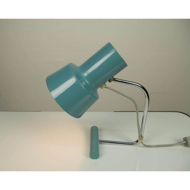 Blue Table Lamp by Josef Hurka for Napako, 1970s For Sale - Image 6 of 6