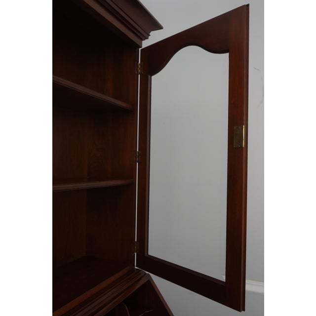 Brown Henkel Harris Virginia Galleries Cherry Secretary Desk For Sale - Image 8 of 18