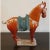 Ceramic Chinese Pottery Tang Horse Sancai Glazed With Green Saddle For Sale - Image 7 of 8