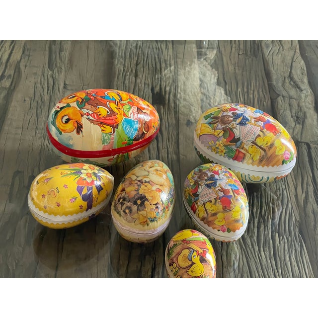 West Germany Easter Eggs Paper Mache Collection For Sale In Miami - Image 6 of 9