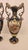 This listing features a pair of Rococo style vases that are a beautiful cobalt color with depictions of two pairs of...