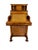 Victorian English Davenport Burl Wood Desk with Secret Compartment For Sale - Image 3 of 10