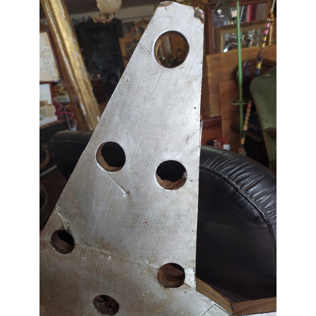 Luminous Star with Eight Tips, Italy, 1940s For Sale - Image 4 of 9