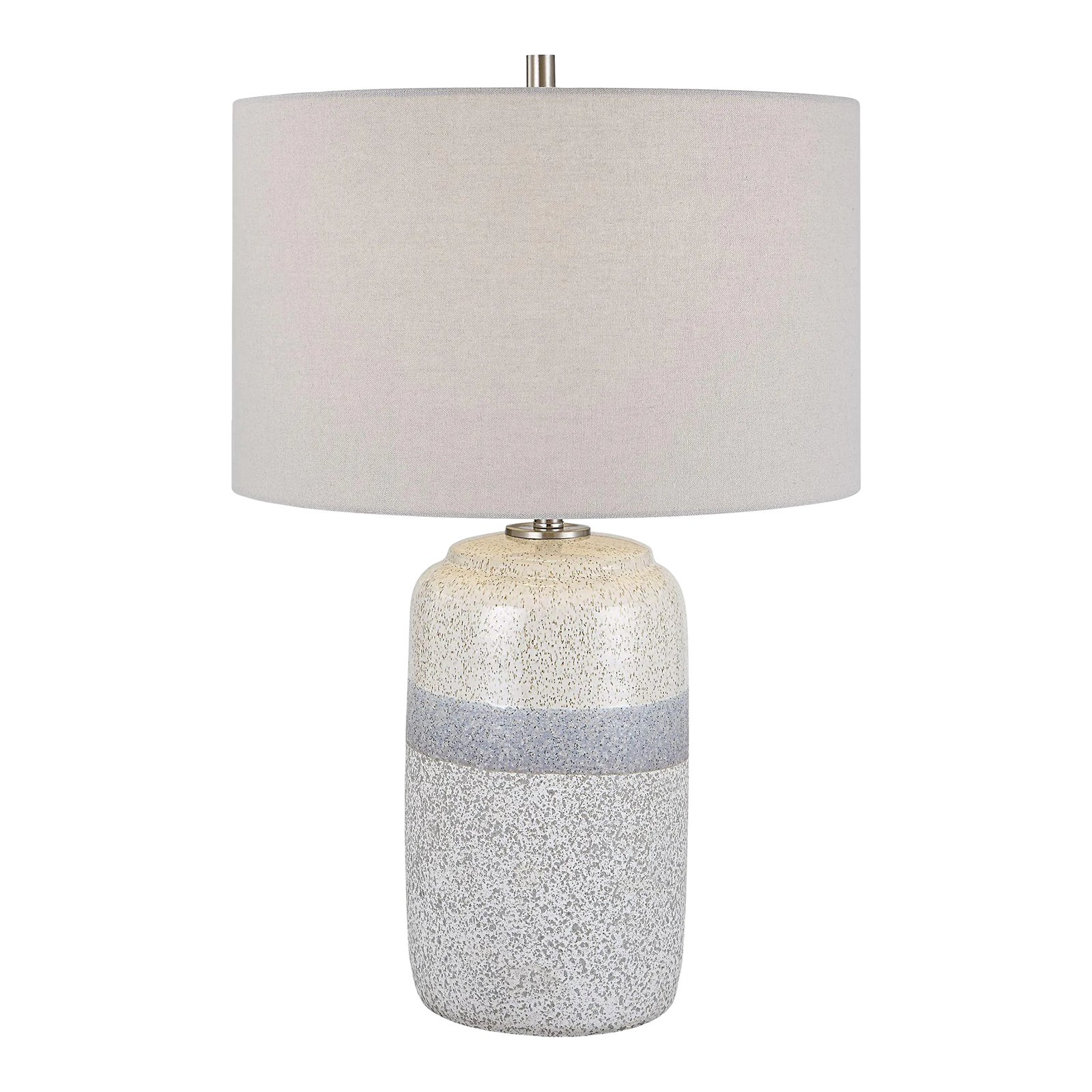 Pinpoint Specked Table Lamp | Chairish