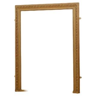Antique Gold Leaf Wall Mirror, 1880s For Sale