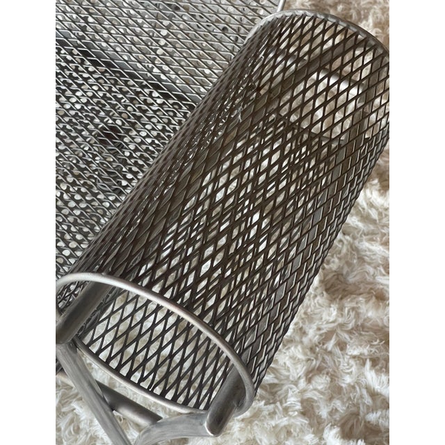 1987 Italian Toyo Ito for Driade Steel "Suki" Chair For Sale In Palm Springs - Image 6 of 13